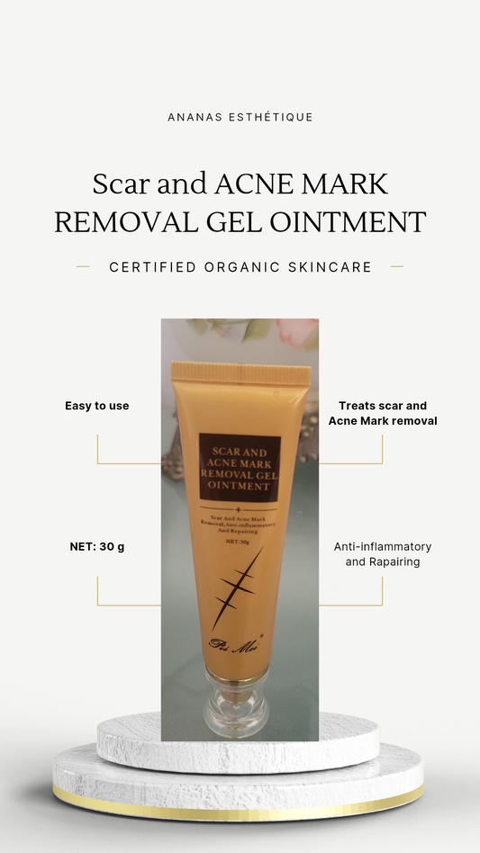 B- GEL ANTI POINTS NOIRS, TACHES D'ACNES, CICATRICES, CHELOIDES...