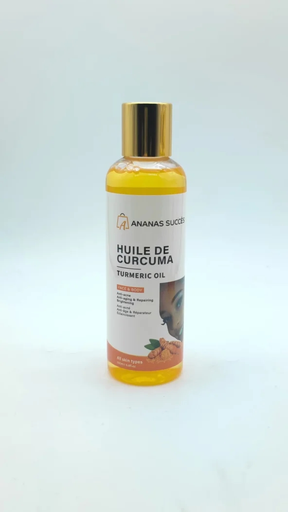 A-HUILES CURCUMA, CAROTTE ET PAPAYE POUR VISAGE ET CORPS 200ml