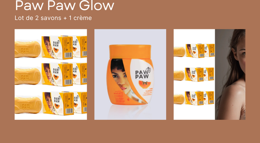 A- PAW PAW  LOT DE 1 CRÈME ET 2 SAVONS